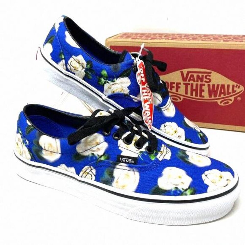 VANS Shoes Women's Era Romantic Floral Lapis Canvas VN0A38FRVP9 Size SB Casual